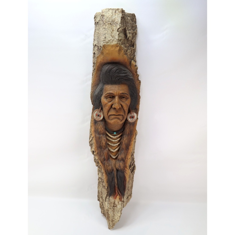 Vintage NEIL J ROSE Sculpture "Chief Joseph" Native American 883 of‎ 2500 Signed